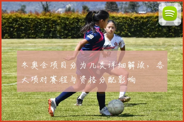 冬奥会项目分为几类详细解读，各大项对赛程与资格分配影响